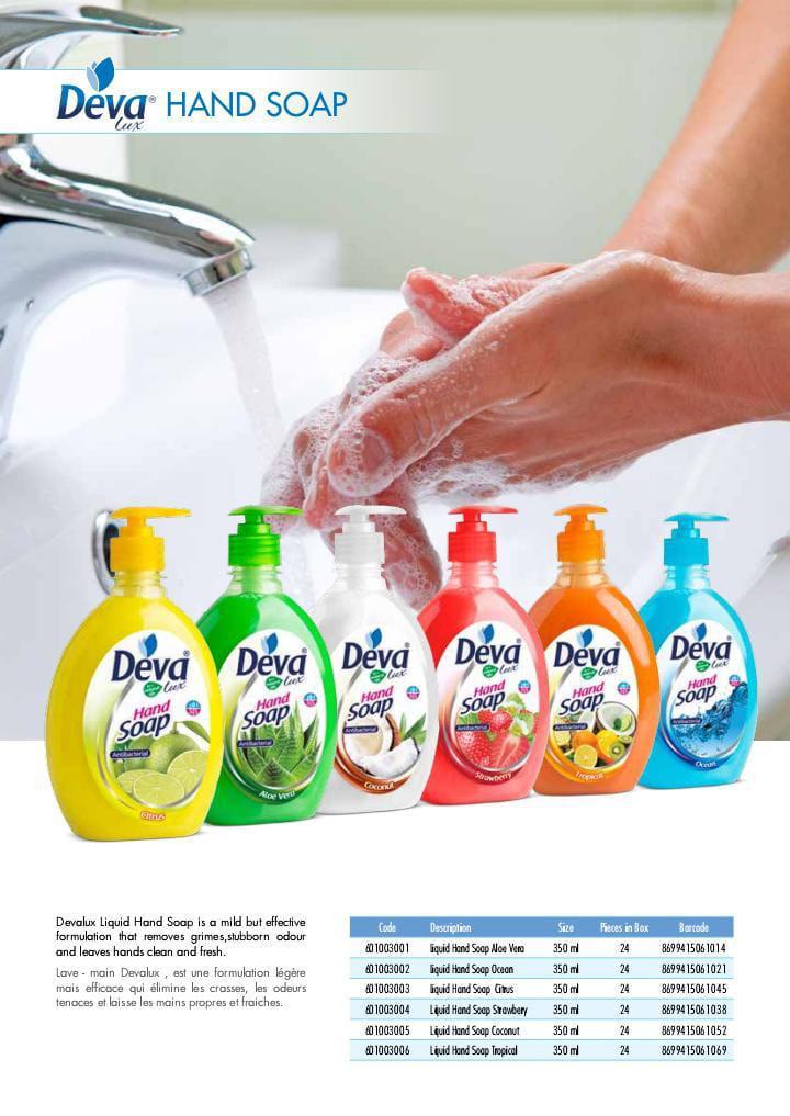 Savon liquide pour les mains
